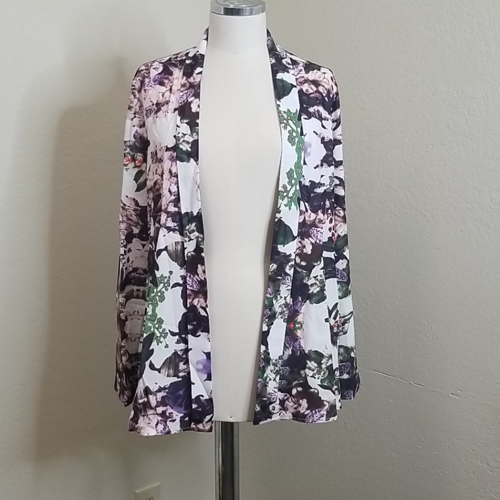 Floral Blazer